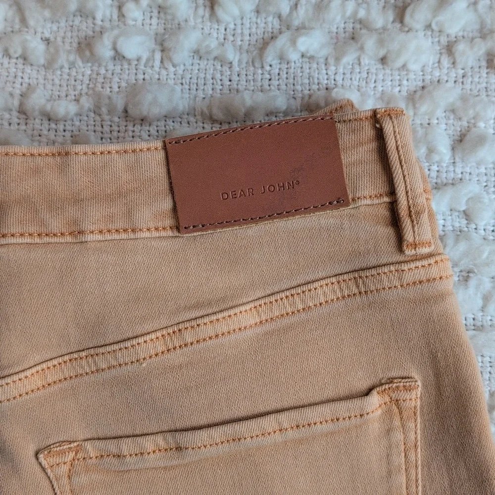 Dear John Washed Orange Sunflower Wide Leg 29 Waist Fiona High Rise - Picture 3 of 14